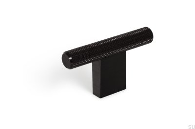 Puxador para móveis T-Bar Graf Mini, preto