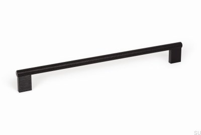 Puxador de móvel longo Graf Mini 256 Preto