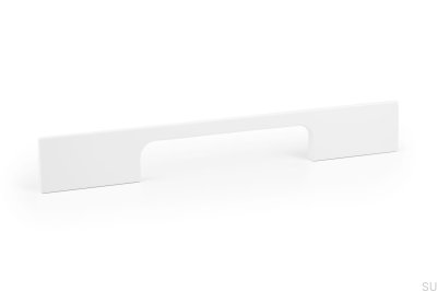 Puxador para móvel alongado Peak 192 Aluminium White