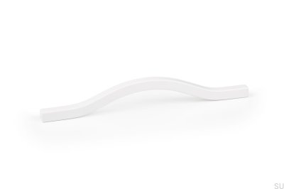 Puxador longitudinal Brave 128 Alumínio Branco