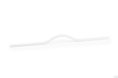 Puxador longitudinal Brave 320 Alumínio Branco