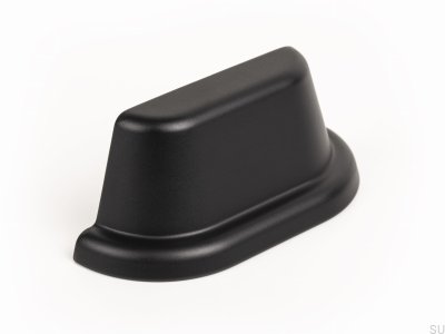 Puxador de móveis Land 64 shell Metal preto