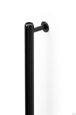 Rille 992 puxador oblongo para móveis preto escovado