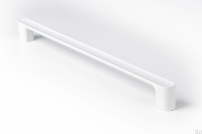 Puxador de móveis oblongo Luv 320 White Mat