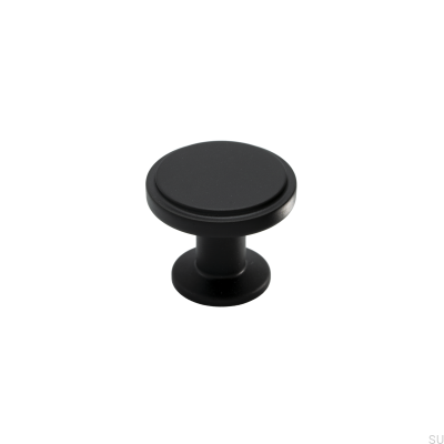 Puxador para móveis Uno Metal Preto Mate