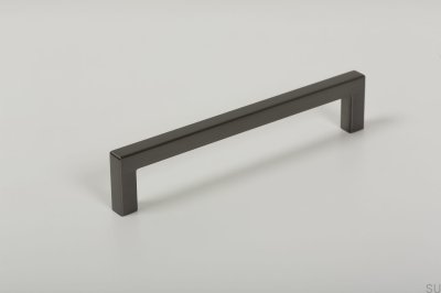 Puxador para móvel alongado U 0056 128 Metal Cinza Escovado