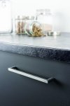 0056128Z31 U - CC128L136mm handle brushed grey Uchwyty meblowy podłużny Skandynawskie Uchwyty Scandinavian Handles (7)