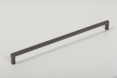 Puxador para móvel alongado U 0056 320 Metal Cinza Escovado
