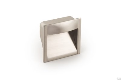 Puxador para móveis embutido Wave 32 Brushed Nickel