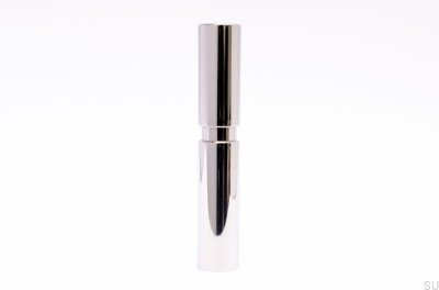 Suporte de vela de cilindro - aço inoxidável polido 30X170