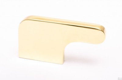 Puxador para móveis Soft Cut 55 Latão Polido Sem Pintura