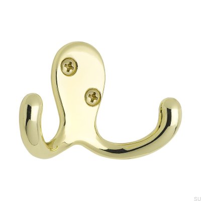 Cabide de parede Nissan polido em ouro