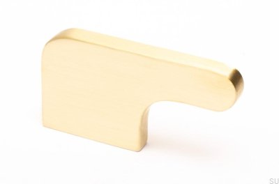 Puxador para móveis Soft Cut 55 Latão Escovado sem Pintura