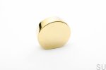 Gałka meblowa Globe 20 mosiądz polerowany