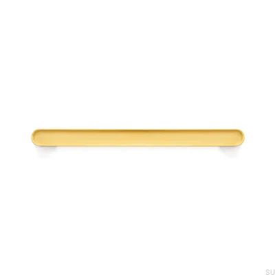 Puxador de móvel oblongo Luv 192 Brushed Gold Cava