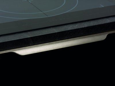 Vector 0434 1197 Alumínio Prata Puxador para móveis com borda escovada
