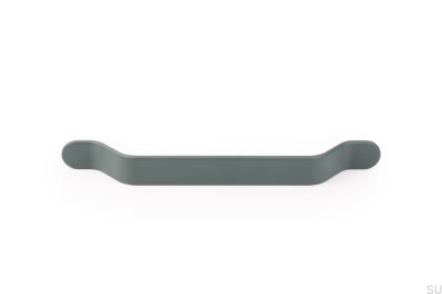 Puxador móvel alongado Belt 160 Metal Verde