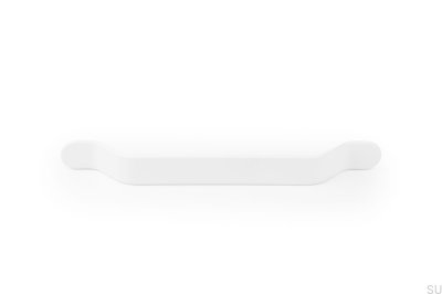 Puxador móvel alongado Belt 160 Metal Branco Mate