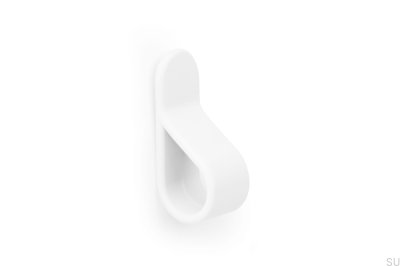 Puxador para móveis Cinto Metal Branco Mate