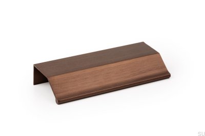 Puxador para móveis com borda de bronze antigo Wing 64