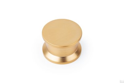 Botão para móveis OH! Cava escovado dourado