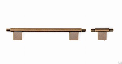 Puxador para móveis T-Bar Prisma Rustic Gold
