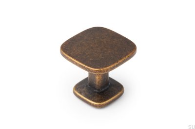 Puxador de móveis Quart Big Rustic Gold