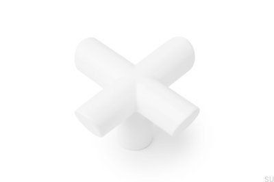 Puxador para móveis Equis Metal Branco Mate