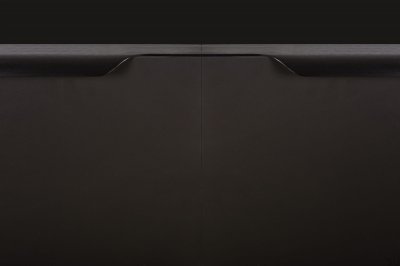 Puxador para móveis Vector Edge 0434 147 Alumínio Preto Escovado
