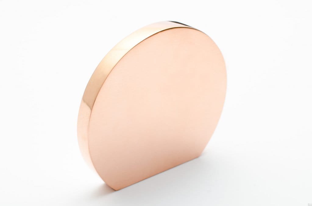 Gałka meblowa Globe 50 miedź polerowana