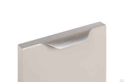Puxador para móveis Vector Edge 0434 247 Aluminium Silver Brushed