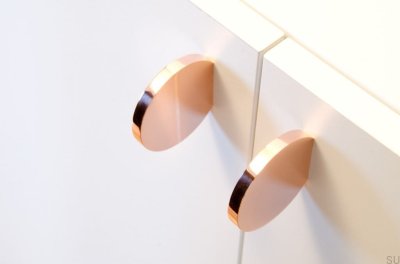 Maçaneta para móveis Globe 50 Copper Brushed Unpainted