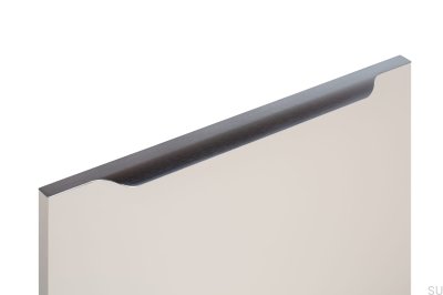 Puxador para móveis Vector Edge 0434 497 Aluminium Brushed Grey
