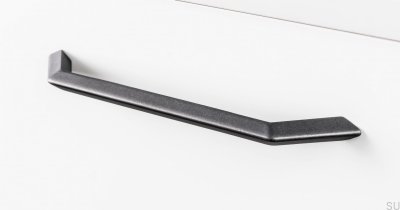 Puxador para móveis Feltre 192 Metal Preto Mate