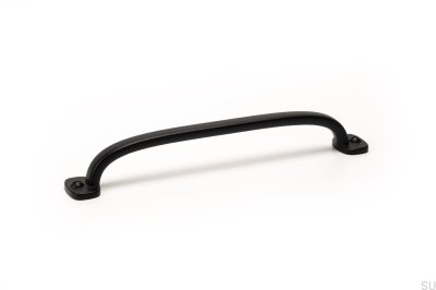 Puxador para móveis Shell Firm 160 Metal Black