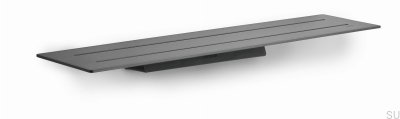Prateleira de banheiro simples 7024 Revestimento PVD preto
