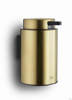 Dispensador de sabão montado na parede 7142 Revestimento PVD dourado