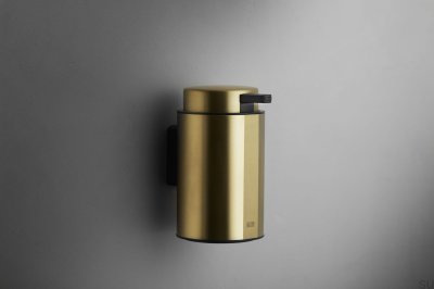 Dispensador de sabão montado na parede 7142 Revestimento PVD dourado