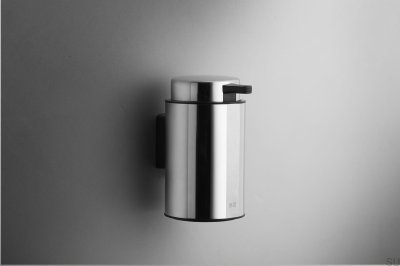 Dispensador de sabão de parede 7141 aço polido