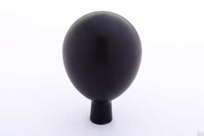Maçaneta Drop 28 de alumínio preto