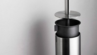 Escova Sanitária Piso Aço Escovado 7040