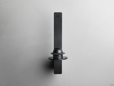 Suporte de papel higiênico sobressalente 7064 Revestimento em PVD preto