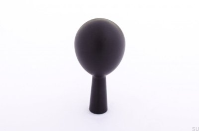 Cabide de parede preto de alumínio Drop 40