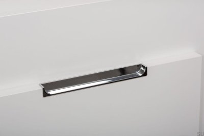 Hide 200 Chrome Silver puxador para móveis embutido