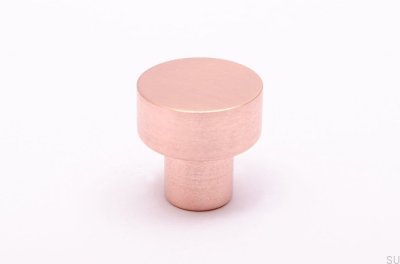 Botão para móveis Dot 18 Copper Brushed Unpainted