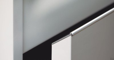 Puxador para móveis Edge Steep 3000 Alumínio Anodizado Polido