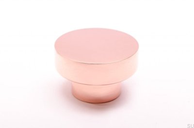 Botão para móveis Dot 30 Polished Copper Unpainted