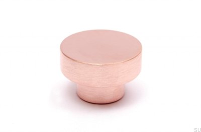 Botão para móveis Dot 30 Copper Brushed Unpainted