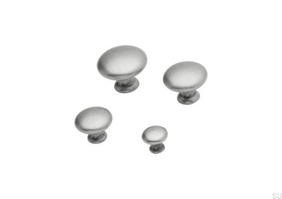 Botão para móveis 24226-30 prata antiquada