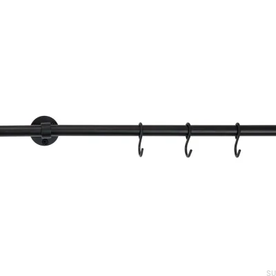 Haste de extensão para cabide de cozinha Aveny 600 Latão Preto